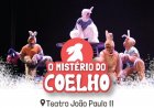 Espetáculo O Mistério do Coelho, Direção e Coreografia de Alex Gomes.