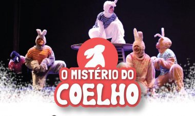 Espetáculo O Mistério do Coelho, Direção e Coreografia de Alex Gomes.