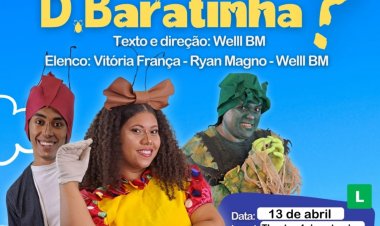 W. GRUPO DE TEATRO ESTREIA ESPETÁCULO NO THEATRO 4 DE SETEMBRO