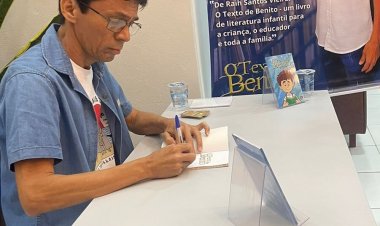 Uma Noite Memorável em Timon: Lançamento de "O texto de Benito" de Rayh Santos Vieira